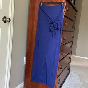 Harper Heritage Wrap Maxi Skirt